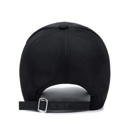 Quick Dry Sports Cap Baseball Cap Solid Color Sun Hat Outdoor Golf Fishing Hats Hat Casual Fashion For Men Women Adjustable