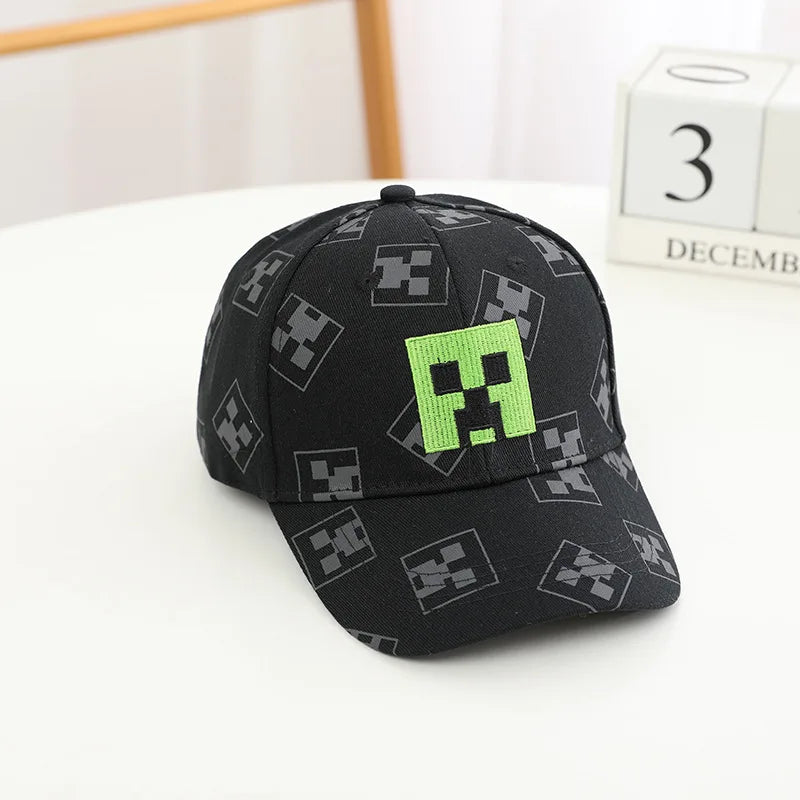 Gra cyberpunkowa Totem Nieśmiertelnego Kapelusza Cosplay Unisex Czapka z daszkiem w stylu pikselowym Akcesoria outdoorowe