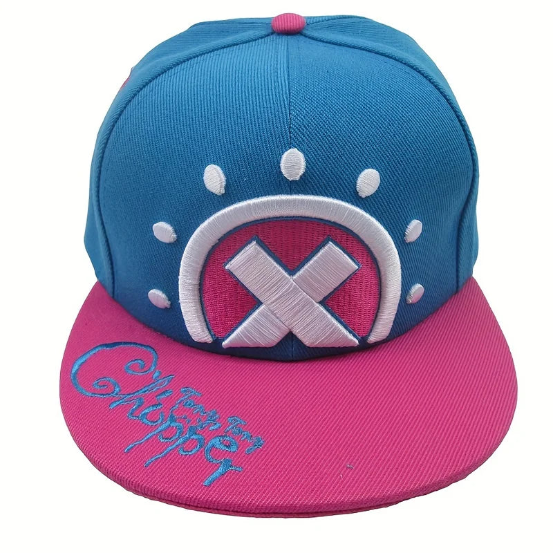 Anime ONE PIECE Hat Monkey D. Luffy Roronoa Zoro Cartoon Print Baseball Hat Adjustable Outdoor Casual Sunshade Four Seasons Hat