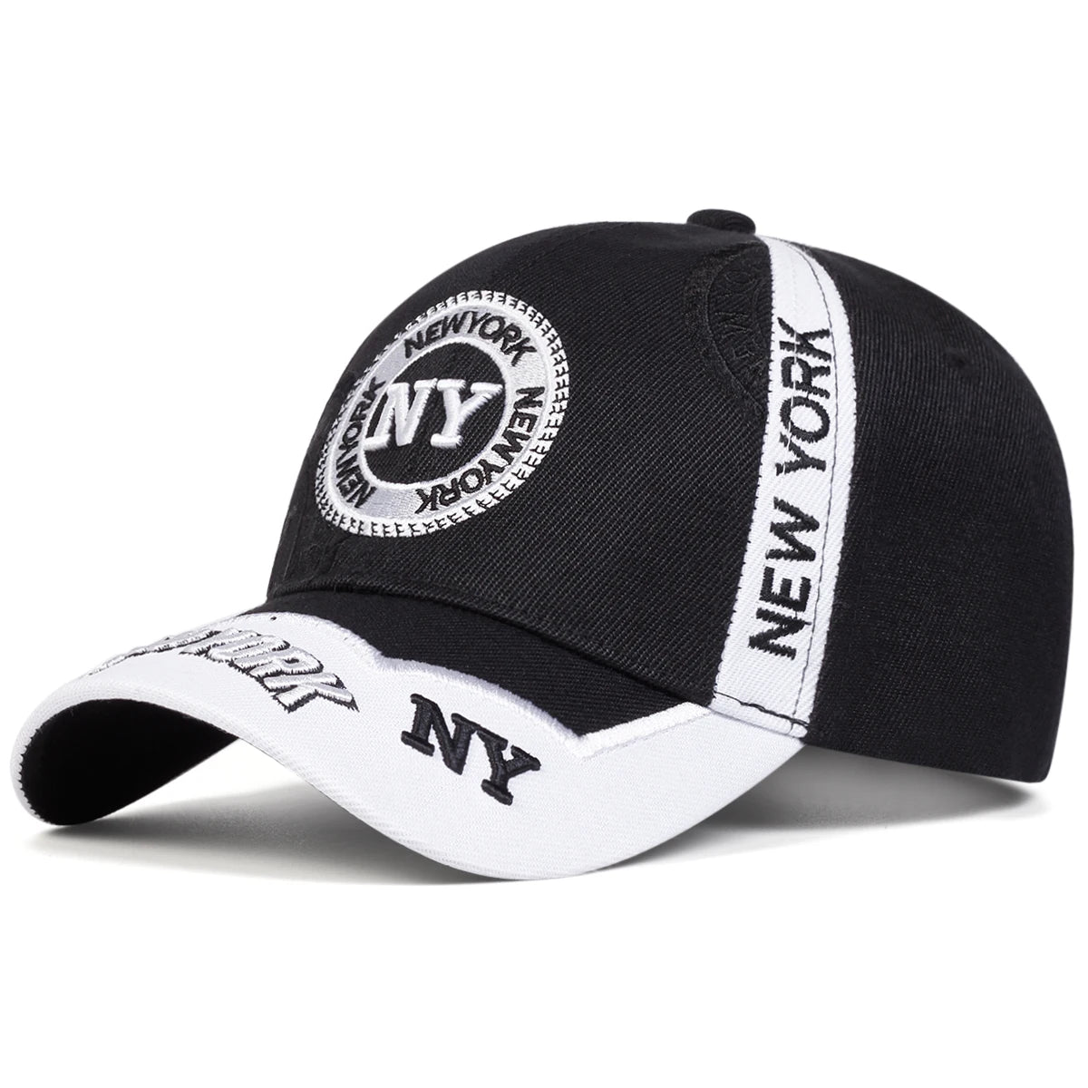 Unisex Letter Embroidery Baseball Caps Spring and Autumn Outdoor Adjustable Casual Hats Sunscreen Hat