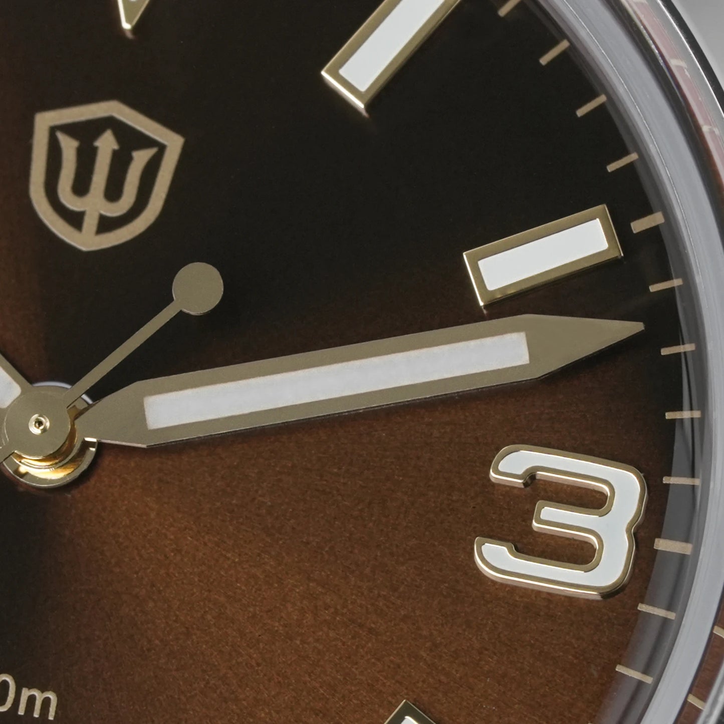 Relógio Watchdives WD1016 V3 37mm com movimento VH31 Sweep em aço inoxidável, safira de luxo, impermeável 100m, relógio para homem com caixa de oferta