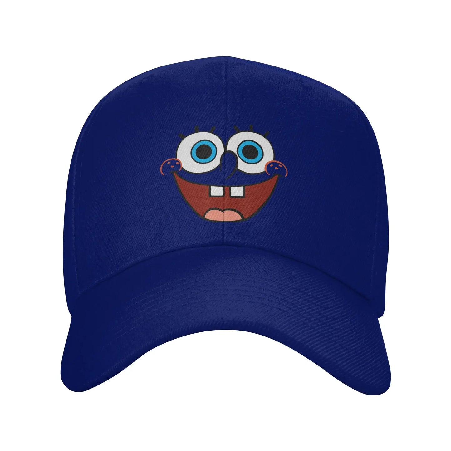Spongebobs Large Smiling Face Sun Baseball Cap  Spring y2k Retro Trucker Hat For Couple Women Tennis Skate Baseball Caps