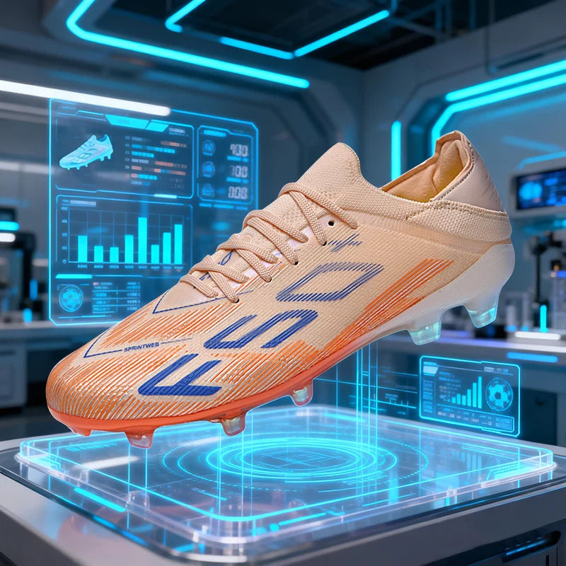 Heren sneakers met grasnoppen Hoogwaardige voetbalschoenen Futsal-voetbalschoenen Antislip voor binnen Populair model met hoge schacht voor buiten