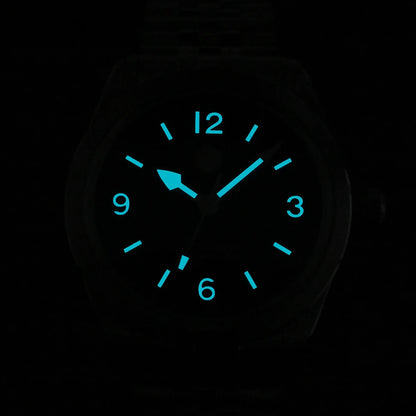San Martin 38mm Men Sport Watch Fashion Luxury Explore Climbing Automatic Mechanical Sapphire Waterproof 5 Links Bracelet BGW-9