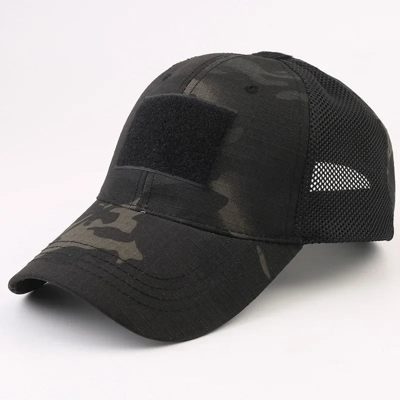 Unisex Sports Outdoor Sunscreen Quick-Drying Hat Men Casual Cap Female Unisex Camouflage Hunting Fishing Army Baseball Cap