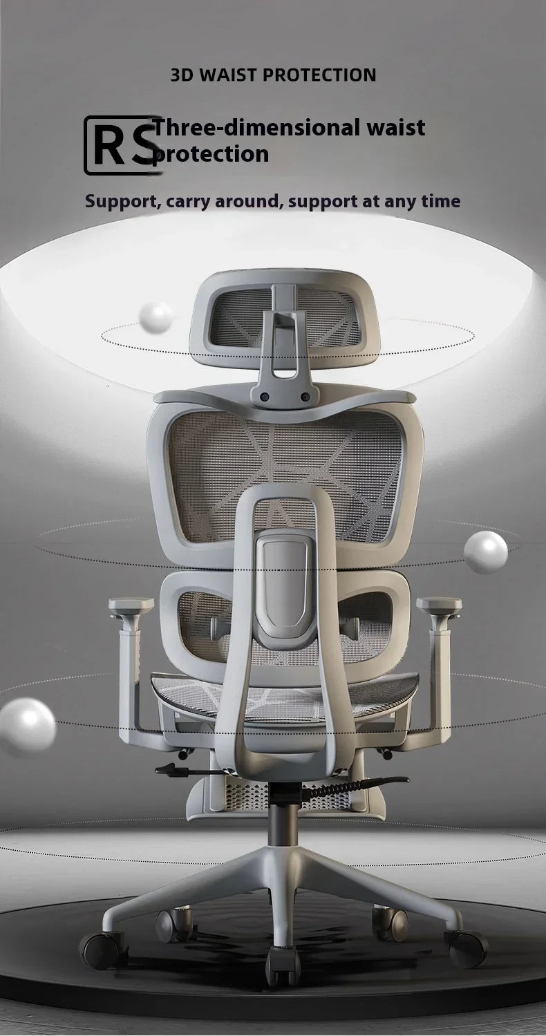 High Back Office Chair 3D Headrest Gaming Chairs Adjustable Computer Relaxing Massage Gamer Chair Ergonomic Office Furniture
