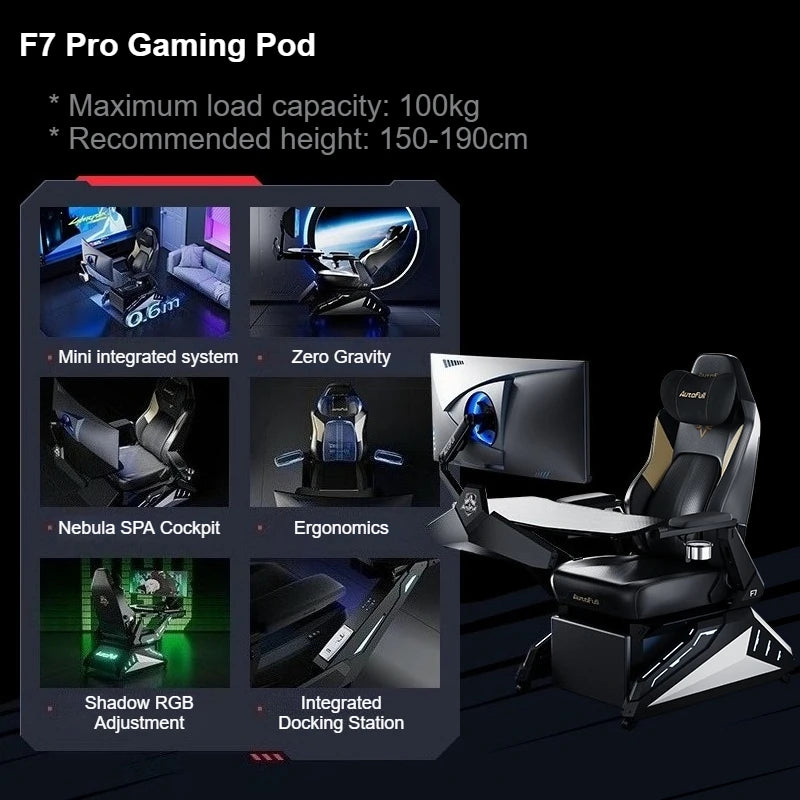 Gaming Office Ergonomic Chair E-sports Pod E-sports Warehouse Cockpit Space Cabin Desk Computer Armchair Ergonomic Chairs