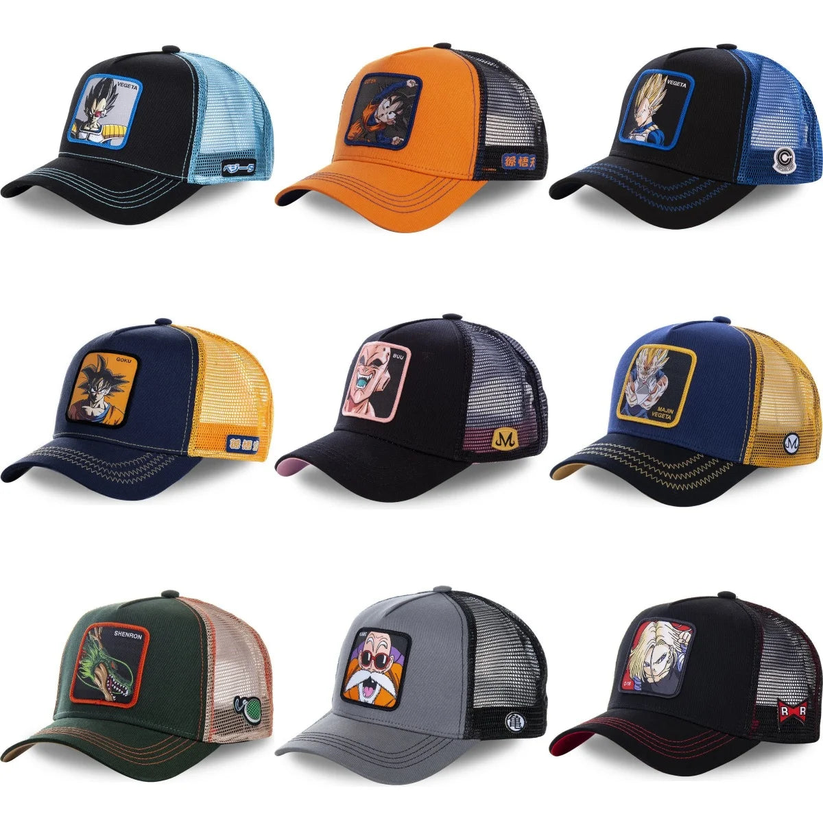 Dragon Ball Z Caps Goku Baseball Cap Summer Sun Hat Parent-child Cartoon Anime Outdoor Sports Sun Visor Birthday Present Apparel