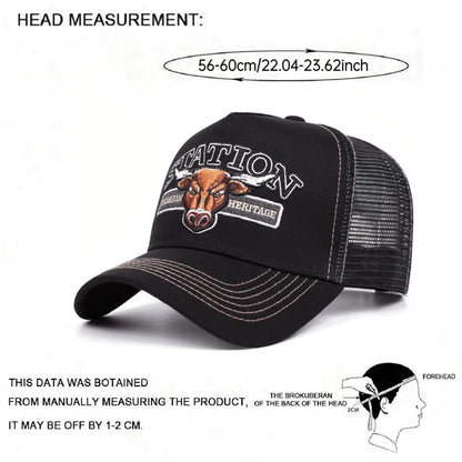 Personalizovaná nová kšiltovka STATION Bullhead pro muže – kšiltovka na skateboarding, hiphopová kšiltovka, dámská ležérní sluneční kšiltovka, baseballová kšiltovka, síťovaná kšiltovka