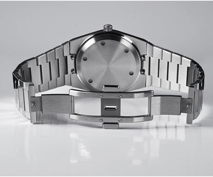 Relógio clássico de homem San Martin 40mm Miyota 9015, relógio de pulso mecânico automático de luxo elegante com bracelete de desengate rápido SN0023