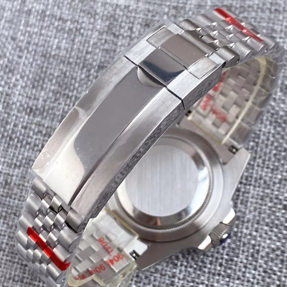 Reloj automático para hombre Miyota8215 resistente al agua 200m, reloj de buceo 40mm, movimiento mecánico, luminoso, correa Jubilee y hebilla Glide Lock