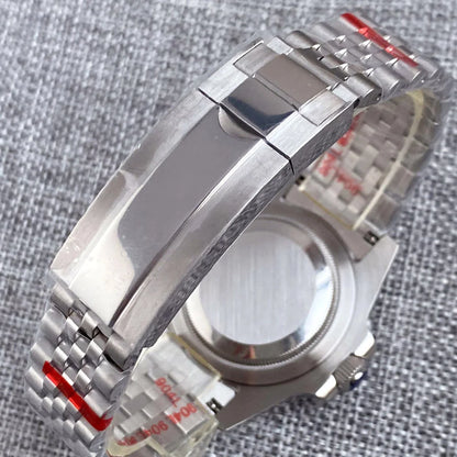 Reloj automático para hombre Miyota8215 resistente al agua 200m, reloj de buceo 40mm, movimiento mecánico, luminoso, correa Jubilee y hebilla Glide Lock