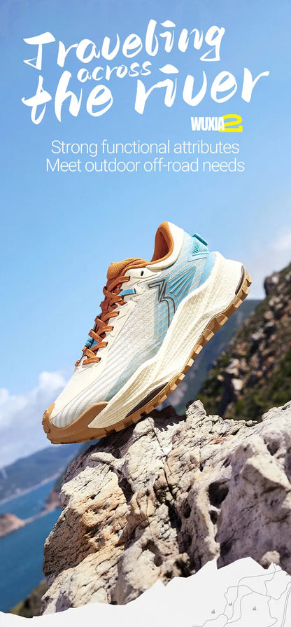 361 Degrees WUXIA 2.0 leichter, weicher, luftiger, reaktionsfreudiger, rutschfester, vielseitiger Outdoor-Wanderschuh für Herren 672542201