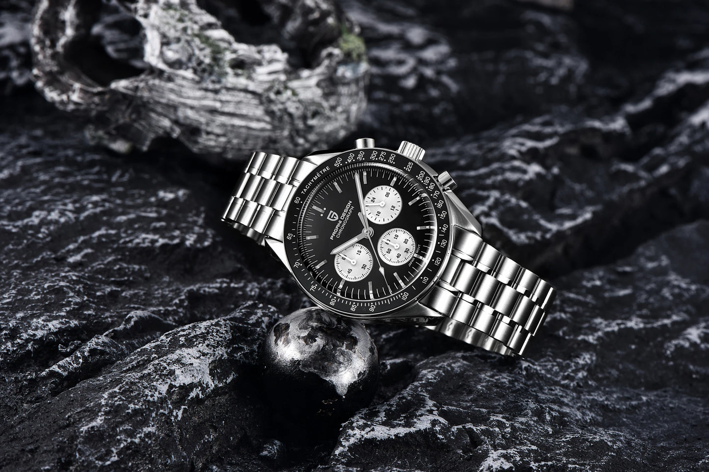 2026 New PAGANI DESIGN Mens Watches Panda Moon Watch Luxury Quartz Watch For Men Automatic Date Sport Chronograph Wristwatch Men