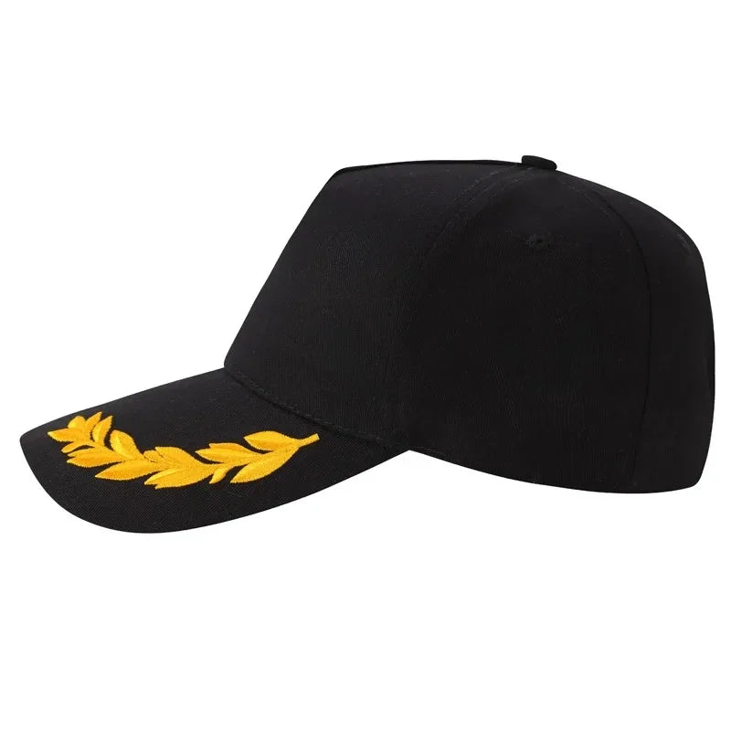 Czapka baseballowa „Wheat Stitch” – -6-Panel bawełniana czapka przeciwsłoneczna z mosiężną klamrą, regulowana, modna czapka typu snapback na świeżym powietrzu, unisexowa czapka z daszkiem