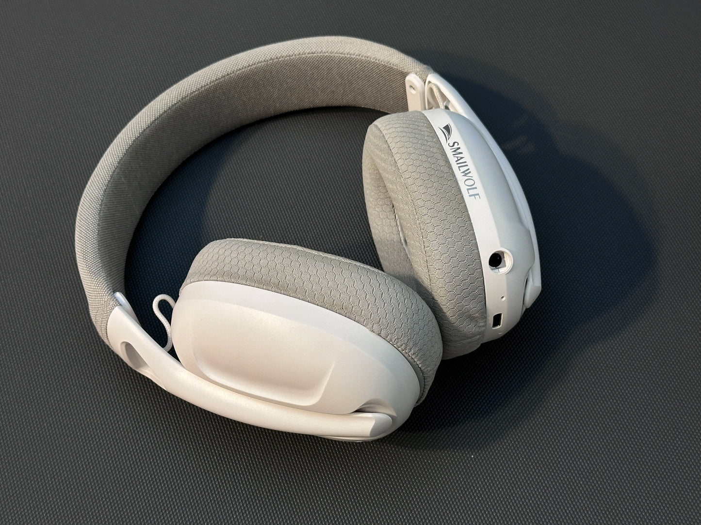 SMAILWOLF L80 Bluetooth wireless three-mode gaming headset, lightweight 185g plug-in microphone e-sports gaming headset