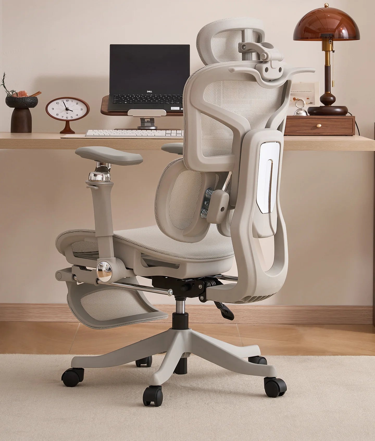 S950 Ergonomic Office Chair Adjustable Computer Chair, Gaming Chair with Lumbar Support, Comfortable Study Chair for Home Office & Work