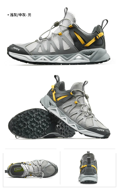 RAX Upstreams Aqua-schoenen voor heren, outdoorsport-sneakers voor mannen, outdoor-zomersandalen voor op het strand, visschoenen, zwemschoenen