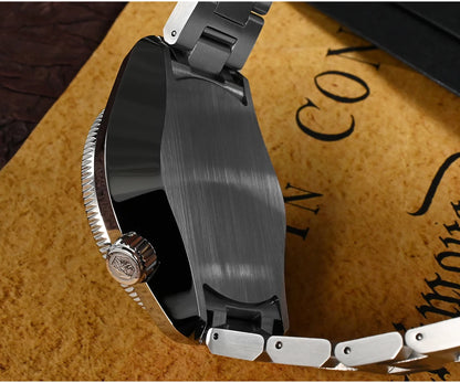 San Martin Design 44mm Men Diver Watch MM300 Sport Steel Vintage NH35 Automatic Mechanical Sapphire Waterproof 300M Lum SN0087