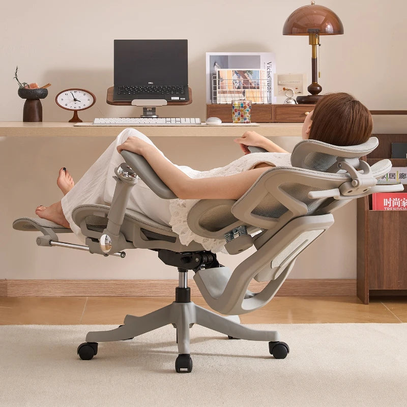 S950 Ergonomic Office Chair Adjustable Computer Chair, Gaming Chair with Lumbar Support, Comfortable Study Chair for Home Office & Work