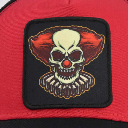 Anime Patch Baseball Caps Men Women Snapback Hats Streetwear Hip Hop Visor Caps Mesh Breathable Dad Sun Hat Unisex Trucker Hats