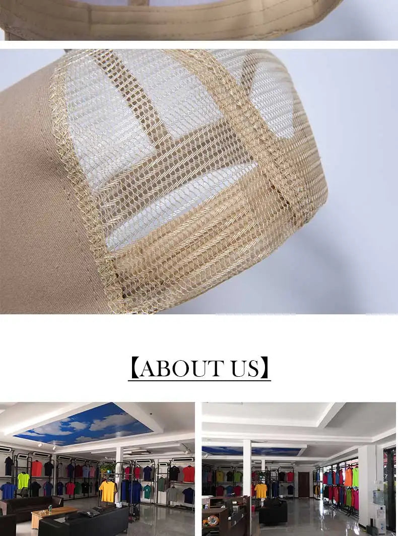 Wholesale Hat Baseball Caps Men's Casual Caps Women's Mesh Hats Unisex Hats Custom Logo Hat Embroidered Hats