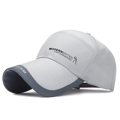 Quick Dry Sports Cap Baseball Cap Solid Color Sun Hat Outdoor Golf Fishing Hats Hat Casual Fashion For Men Women Adjustable