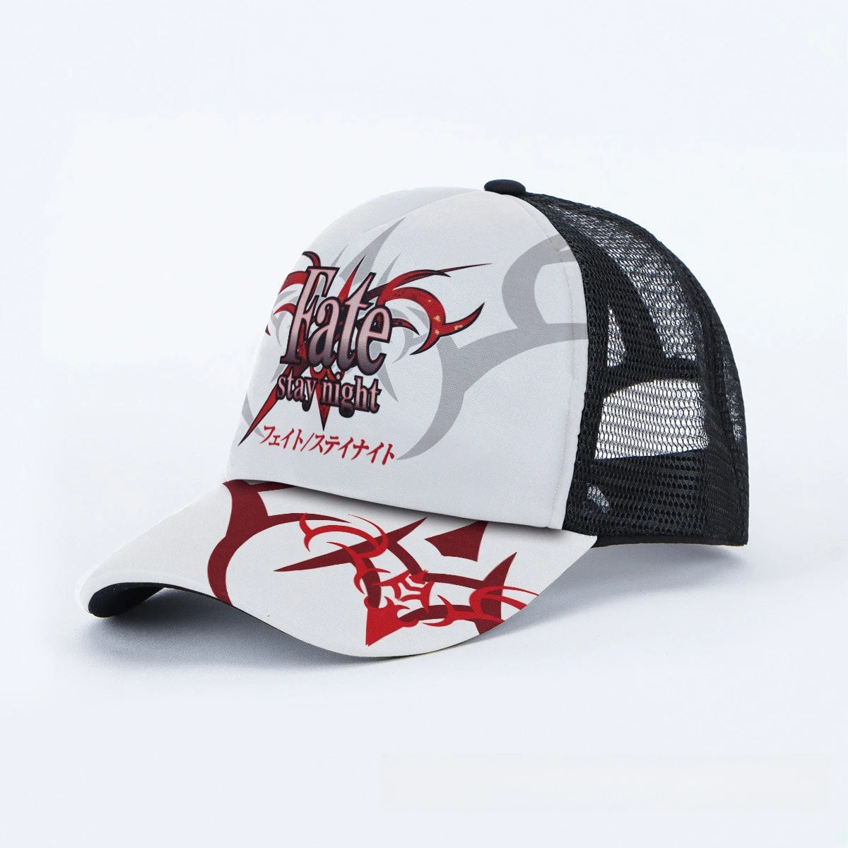 Breathable Mesh Caps Anime Manga Motifs Naruto Luffy Demon Slayer Unisex Summer Fashion Baseball Caps Protection Hats