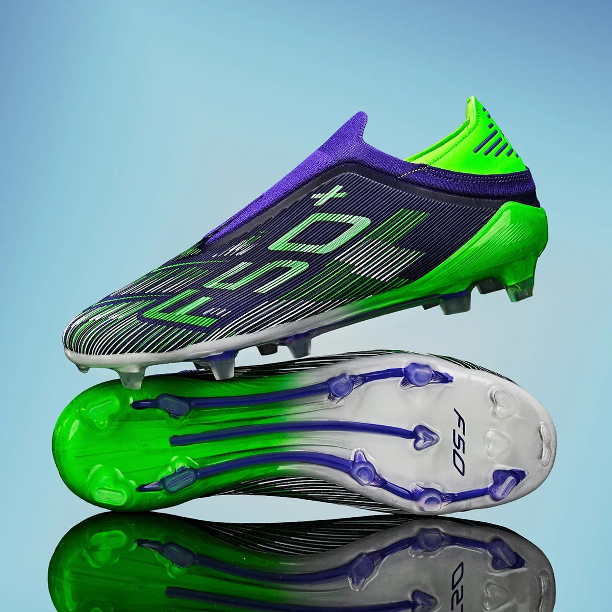 Nouvelles chaussures de football pour hommes, chaussures de soccer ultralégères, crampons, chaussures de futsal unisexes de haute qualité, vente chaude, baskets professionnelles TF/FG