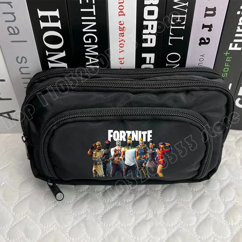 Кутия за химикалки Fortnite с креативен геймърски десен, моливник Harajuku, чанта за съхранение за момчета и момичета, ученически принадлежности за начало на учебната година, подаръци за рожден ден и парти