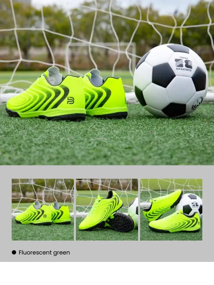 Baasploa Men Football Shoes New Arrival Comfort Lightweight Turf Training Soccer Shoes Professional Male Soft Sneakers Non-Slip
