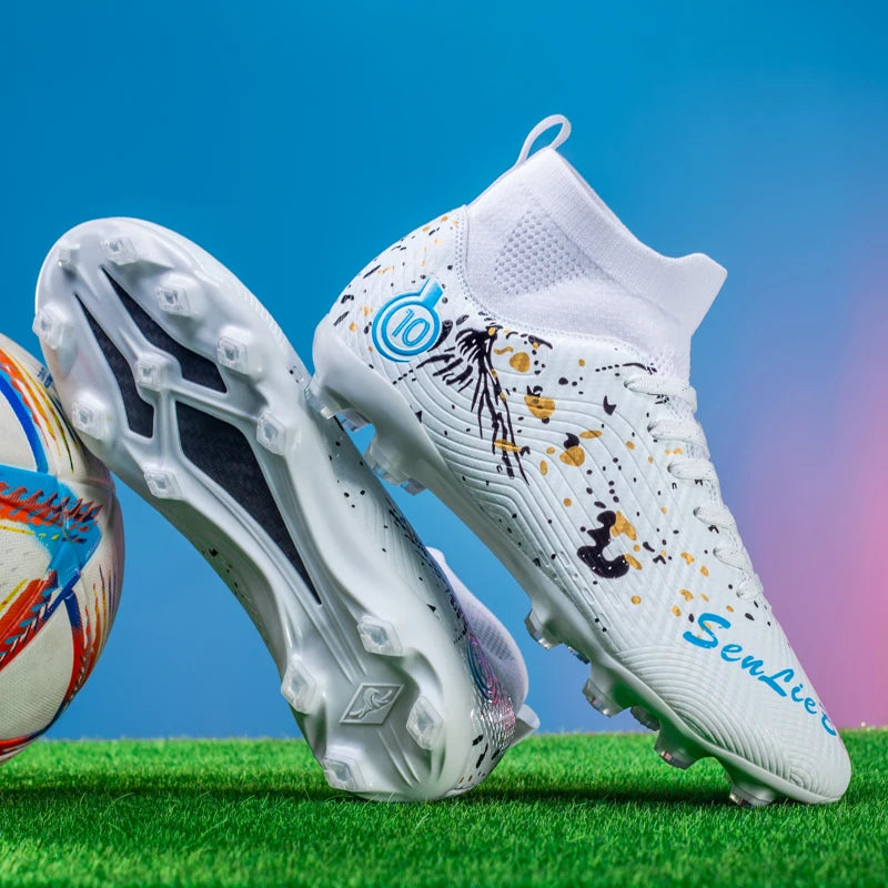 Crampons de Football de haute qualité pour hommes chaussures de Football société garçons bottes de Football enfants chaussures de Football baskets bottes de Football unisexes