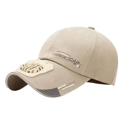 Kasket med ventilator Sommer USB-opladelig køleventilator Baseballkasket Udendørs golf solbeskyttelse 2 hastigheder Justerbar kasket med skygge Vandrekasket med ventilator