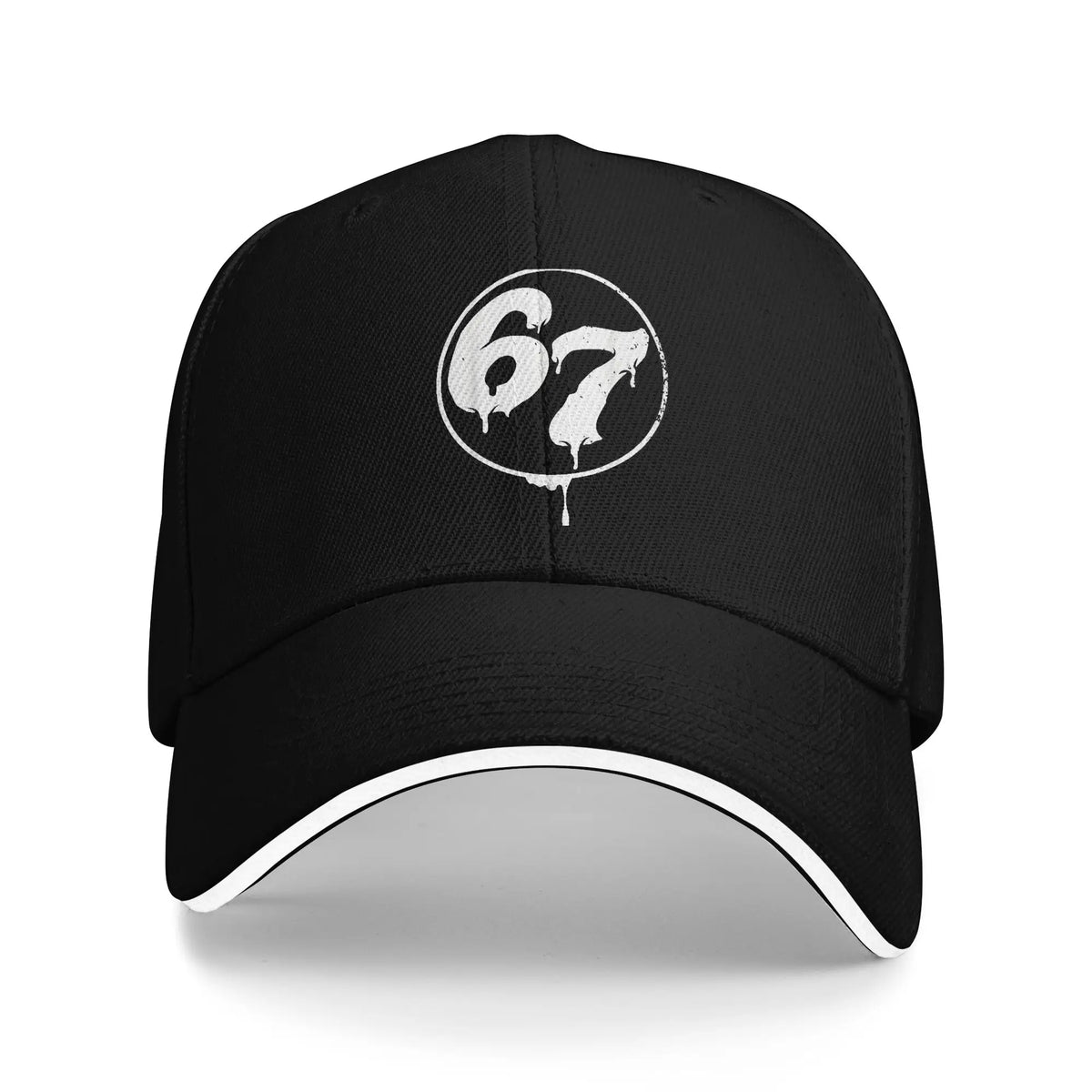 67 Six Seven 6-7 Baseballkeps Populär Steal Brainrot Gaming Meme Sandwich Caps Män Kvinnor Andningsbar Dad Hat Utomhus