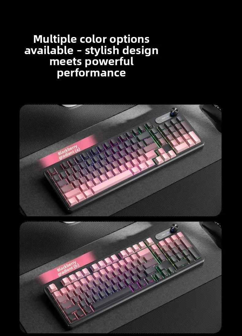 Wired Silent Keyboard Gaming Keyboard Magnetic Mechanical Wired for Pro Gaming Rapid Trigg 8000Hz 128K Rate