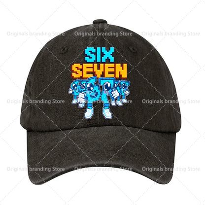 Steal A Brainrot 67 Dětská baseballová čepice Pánská Dámská sluneční čepice Nová čepice pro dospělé Outdoor Sport Sluneční čepice Retro pokrývka hlavy Dárek Horké prodeje