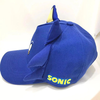 Shadow the Hedgehog 3D baseball cap for adults and children Sonic Amy Tails Knuckles printed flat edge ducktongue sun hat gifts