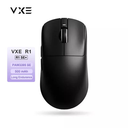 Ratón gaming inalámbrico ATK VXE Dragonfly R1 Pro MAX PAW3395 R1 SE Plus personalizado para esports y FPS, recargable y ligero