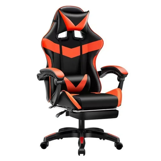 Chaise de jeu pour bureau à domicile, chaise de jeu de type arcade, support durable, inclinaison réglable, chaise d'ordinateur, chaise de jeu ergonomique, confort optimal pour une utilisation prolongée.