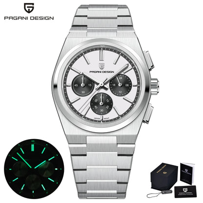 PAGANI DESIGN Men Quartz Watches Sports Waterproof WristWatch for Men Sapphire Glass Automatic Watch Relogio Masculino PD1761