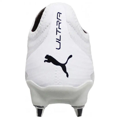 Chaussures de football Puma Ultra Ultimate Mx SG, rouge et blanc, 107504-01.