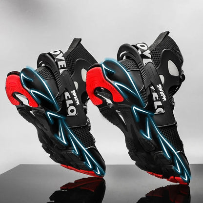 Chaussures de course respirantes pour hommes, baskets pour hommes, mocassins à la mode, chaussures de tennis décontractées, course d'entraînement, luxe