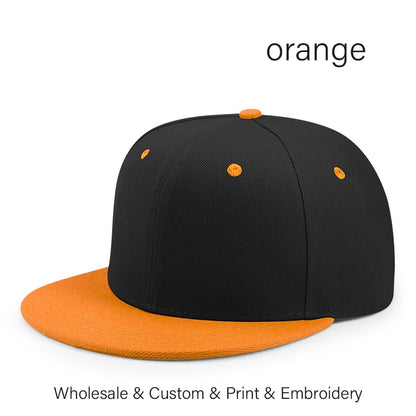 SLECKTON Custom Logo Hats High-quality Hiphop Snapback Caps Letter Embroidery Brand Design Trucker Cap Wholesale Hat Adult