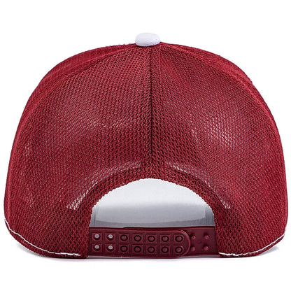 New Style Unisex Cool Panda Embroidered Baseball Cap Chic Trucker Hats For Men Women Breathable Streetwear Summer Outdoor Hat