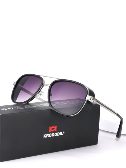 Tony Stark Sunglasses Man Woman Steampunk Sun Glasses Male Vintage Gradient Red Sunglass UV400