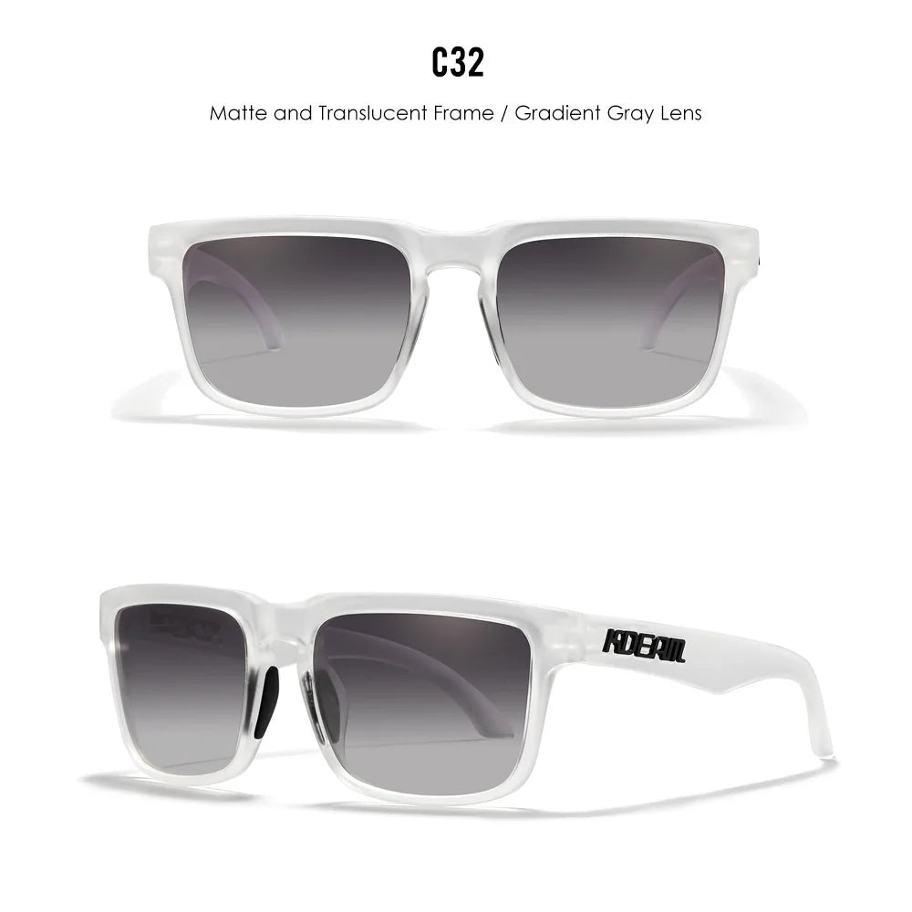 Kdeam High Quality Original Brand Design Polarized Sunglasses for Women Men Fashion Unisex  Trendy Outdoor Eyewear For Couple