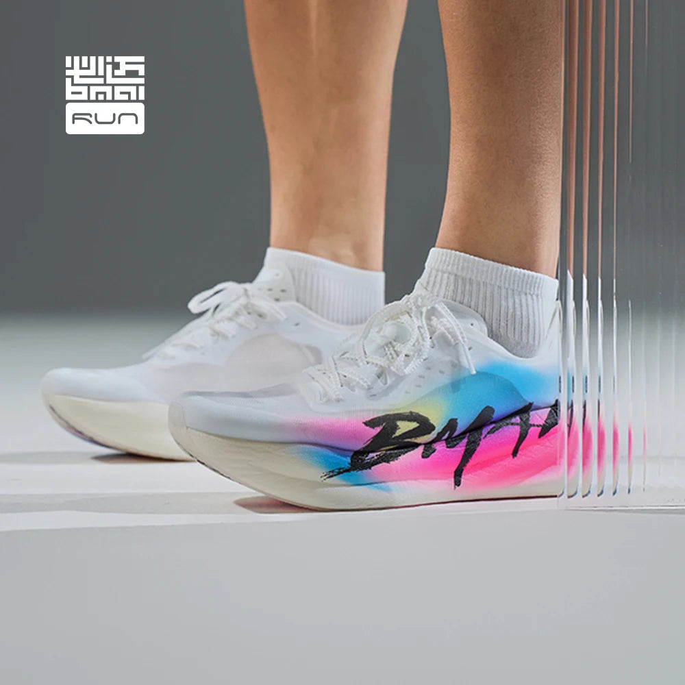 BMAI New 42KM Marathon heren- en damessportschoenen, dempende hardloopschoenen, ademende sportschoenen voor vrouwen, designer sportschoenen voor mannen