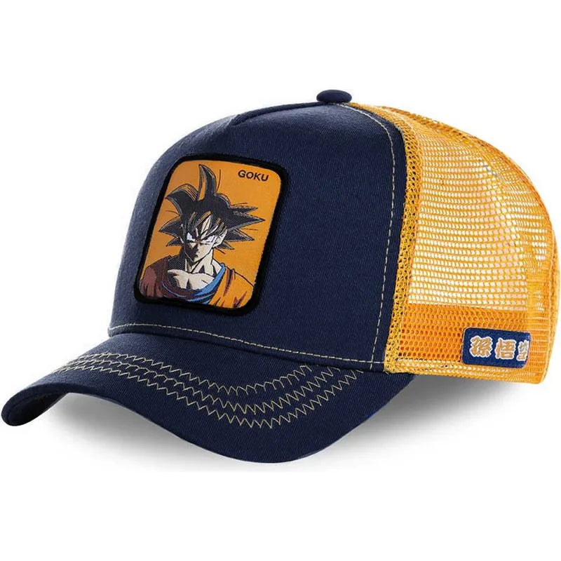 Dragon Ball Z Caps Goku Baseball Cap Summer Sun Hat Parent-child Cartoon Anime Outdoor Sports Sun Visor Birthday Present Apparel