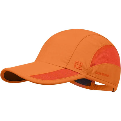 【GADIEMKENSD】 Unstructured Quick Dry Sports Cap Summer Sun Hat for Unisex UV Protection  Baseball Caps M37