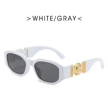 Vintage Square Luxury Small Frame Sunglasses Men Women Rectangle Brand Design Fashion Square Sun Glasses Shades Vintage Glasses